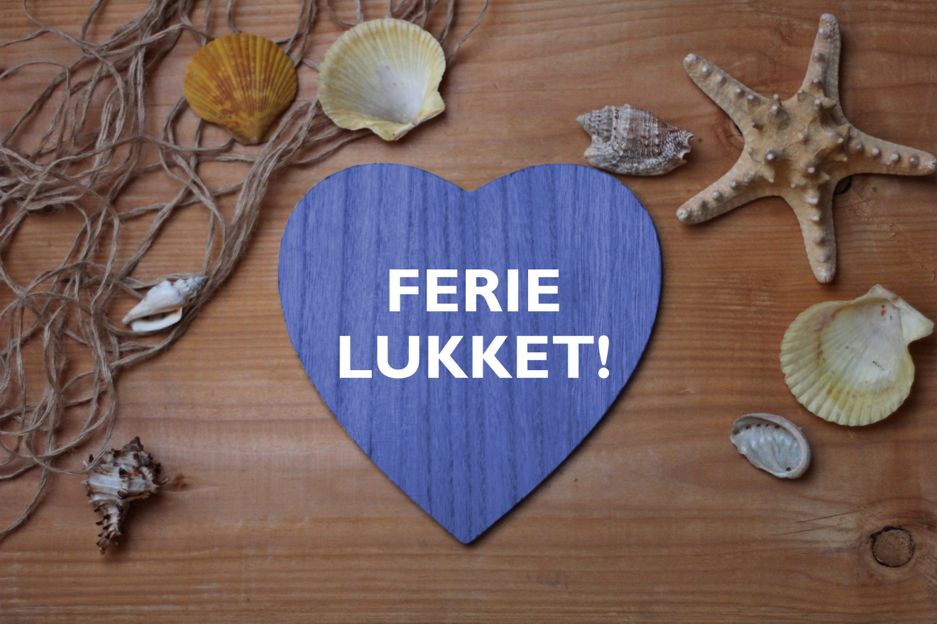 Ferie lukket