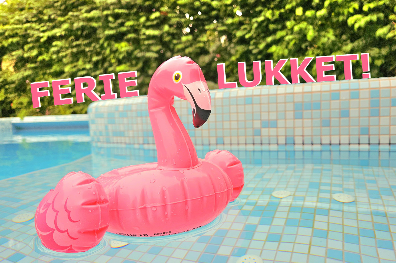 Ferie lukket