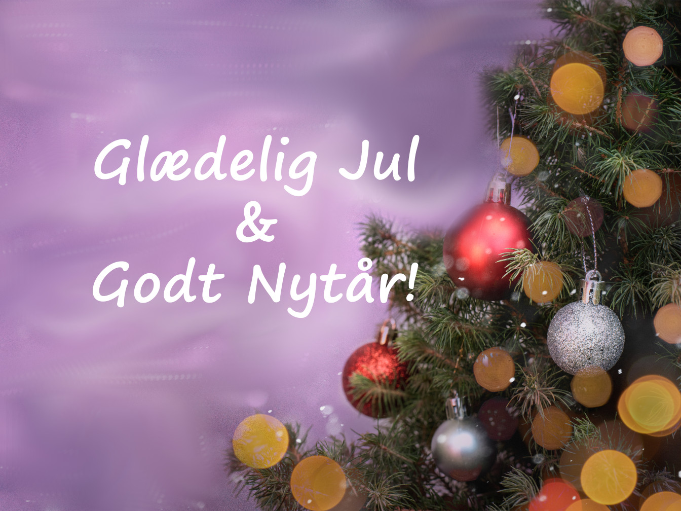 Glaedelig Jul Godt Nytaar