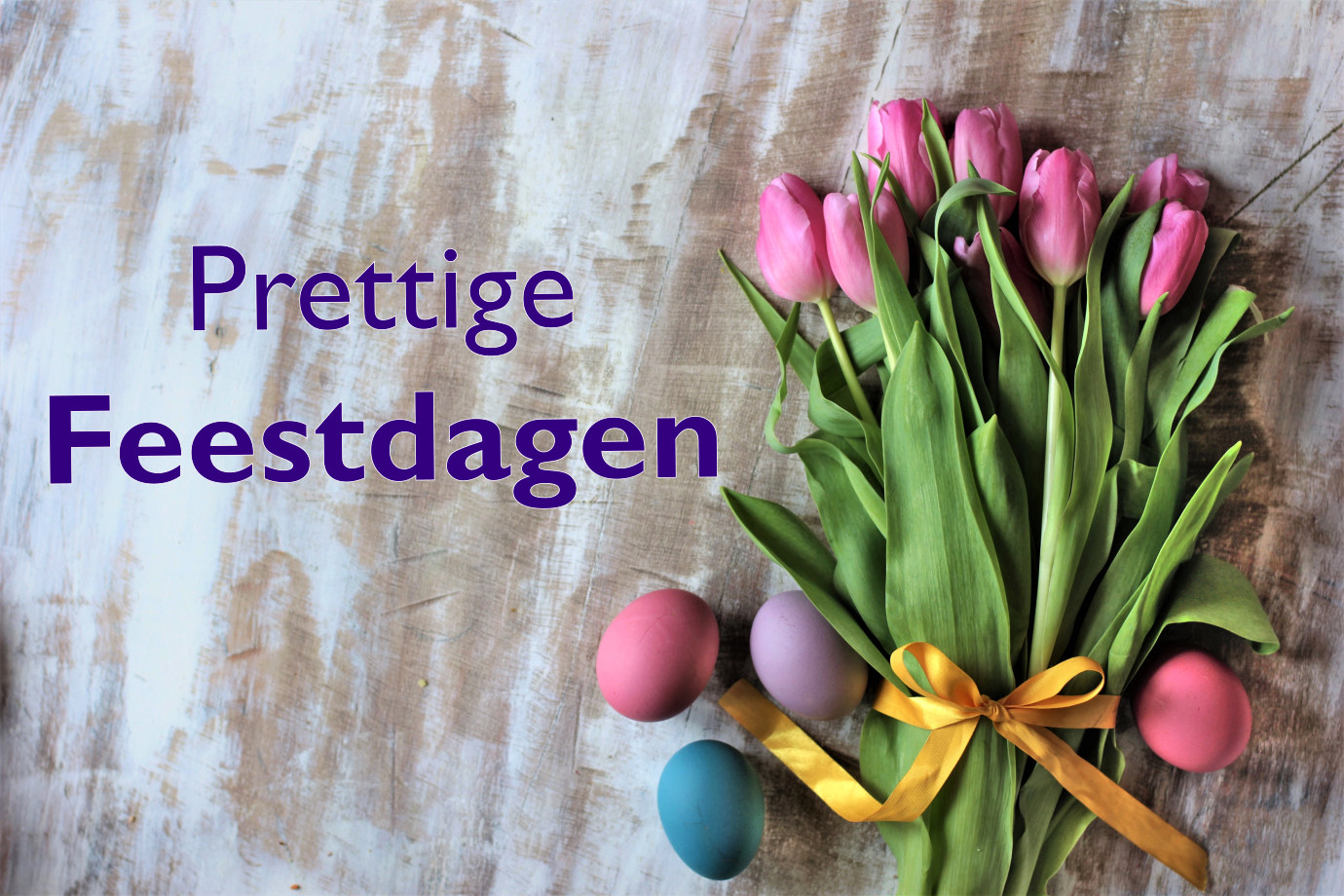 Prettige Feestdagen Tulpen